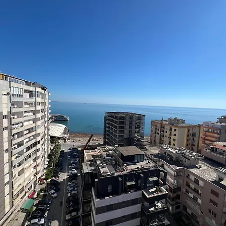 Casa Del Mar 2-sea View Vollga, 2br 公寓 Durrës